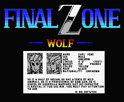 final zone wolf